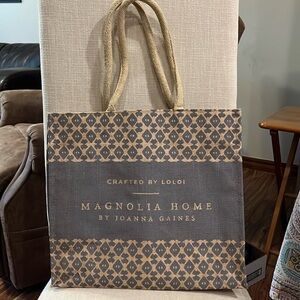 Magnolia Home by Joanna Gaines Burlap Bag